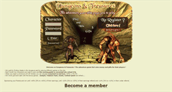 Desktop Screenshot of dungeons-treasures.com